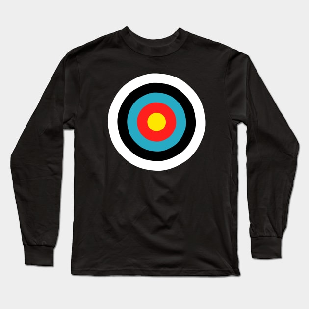 Easy Target Long Sleeve T-Shirt by Baddest Shirt Co.